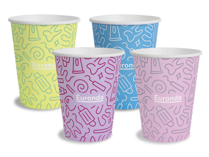 Gobelets en papier GRAFFITI
